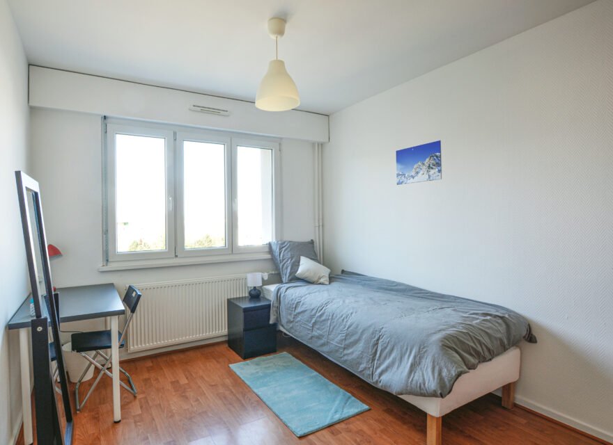 Création d'une chambre supplémentaire dans la rénovation complète d'un appartement à Strasbourg