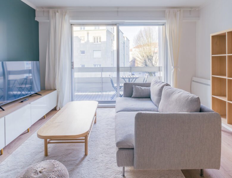 Studio après rénovation locative - espace optimisé et moderne